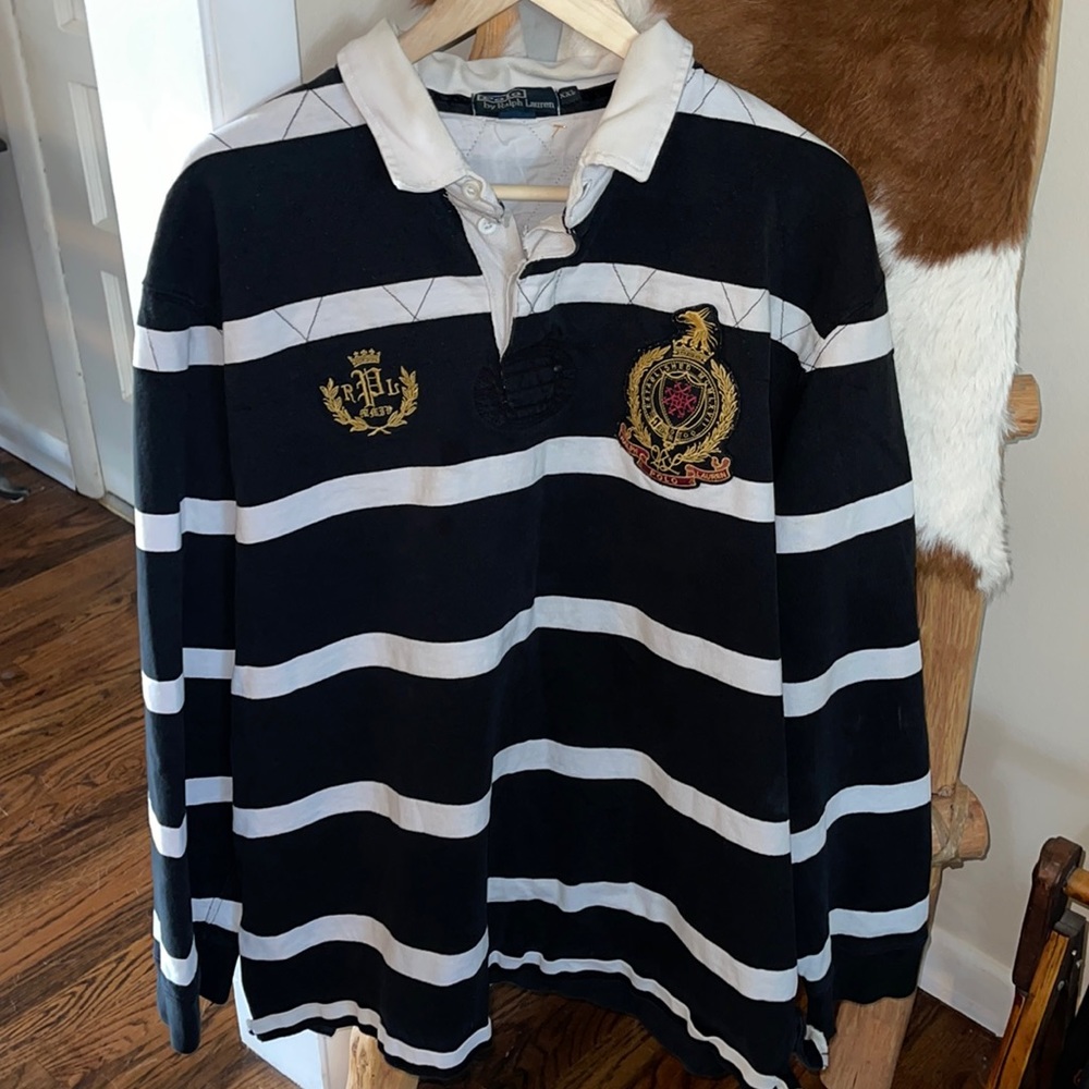 RARE Vintage Polo Ralph Lauren Rugby Polo